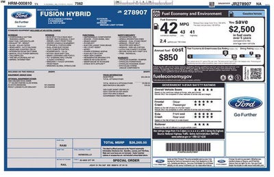 2018 Ford Fusion S