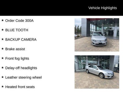 2012 Ford Fusion SEL