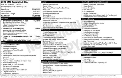 2020 GMC Terrain SLE