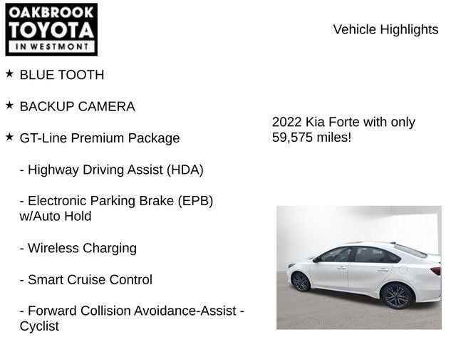 2022 Kia Forte GT-Line