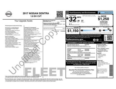 2017 Nissan Sentra SV
