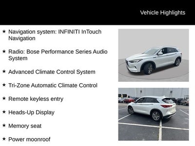 2021 INFINITI QX50 Sensory