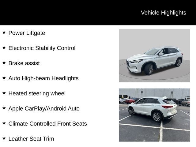 2021 INFINITI QX50 Sensory