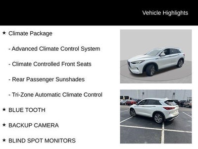 2021 INFINITI QX50 Sensory