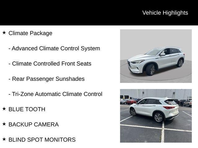 2021 INFINITI QX50 Sensory