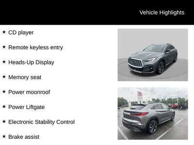 2023 INFINITI QX55 SENSORY