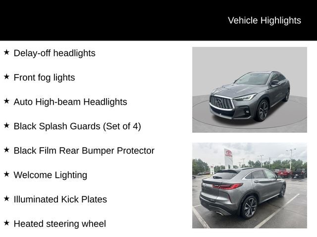 2023 INFINITI QX55 SENSORY