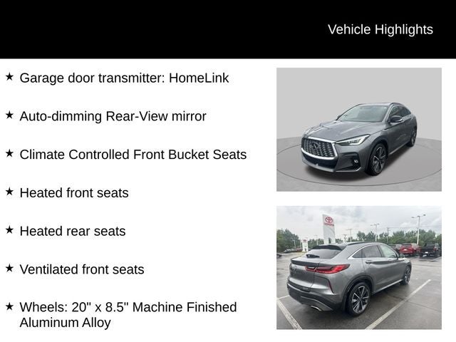 2023 INFINITI QX55 SENSORY