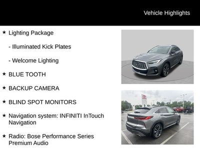 2023 INFINITI QX55 SENSORY