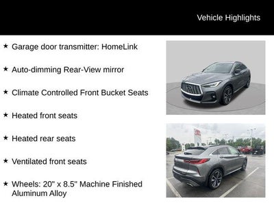 2023 INFINITI QX55 SENSORY