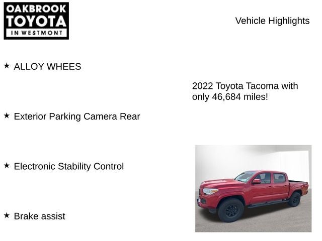 2022 Toyota TACOMA SR SR V6