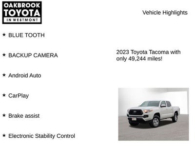 2023 Toyota TACOMA SR SR V6