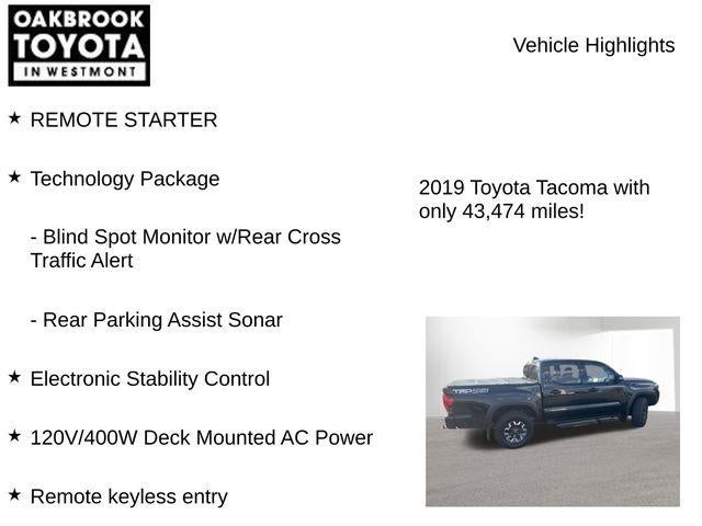 2019 Toyota TACOMA TRD OFFRD TRD Off-Road V6