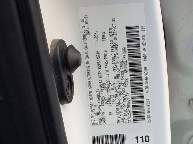 2017 Toyota TACOMA SR5 SR5 V6