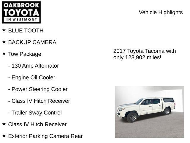 2017 Toyota TACOMA SR5 SR5 V6