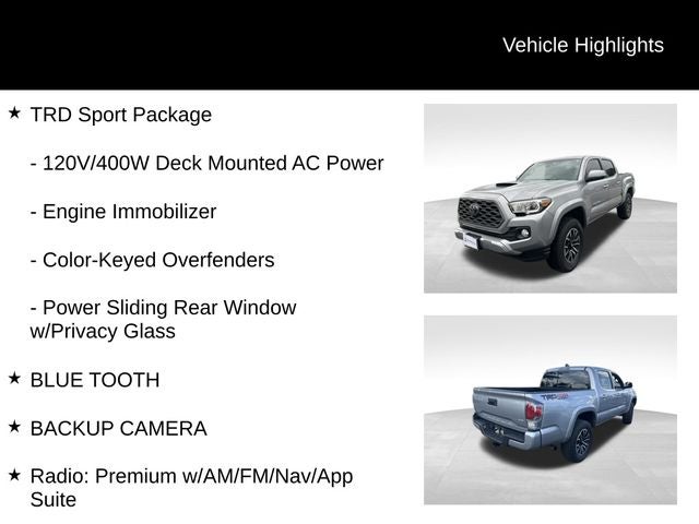 2021 Toyota Tacoma TRD Sport V6