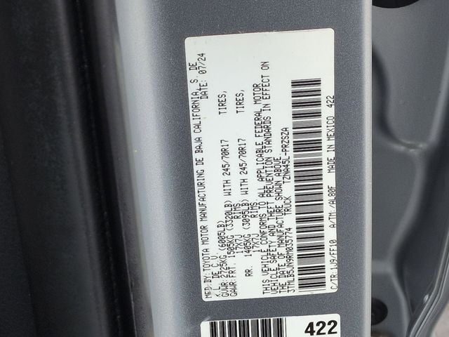 2024 Toyota TACOMA SR5 SR5