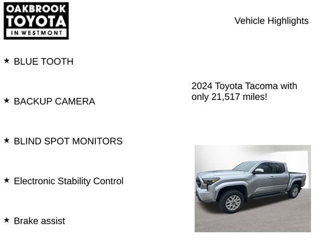 2024 Toyota TACOMA SR5 SR5