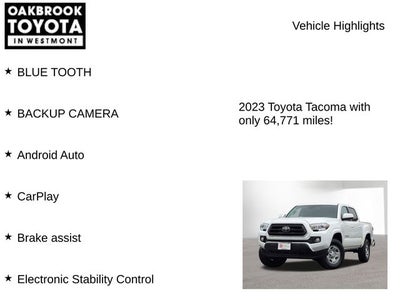 2023 Toyota TACOMA SR5 SR5