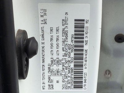 2023 Toyota TACOMA SR5 SR5