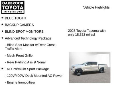 2023 Toyota TACOMA TRD SPORT TRD Sport V6