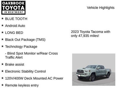 2023 Toyota Tacoma TRD Sport V6
