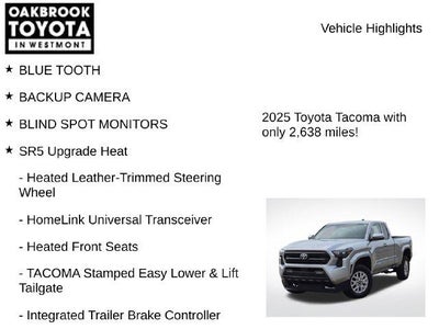 2025 Toyota Tacoma SR5