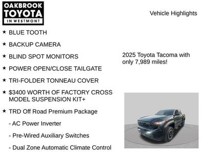 2025 Toyota Tacoma i-FORCE MAX TRD Off Road