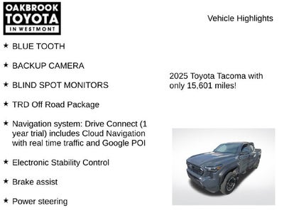 2025 Toyota Tacoma i-FORCE MAX TRD Off Road