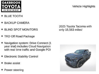 2025 Toyota Tacoma i-FORCE MAX TRD Off Road
