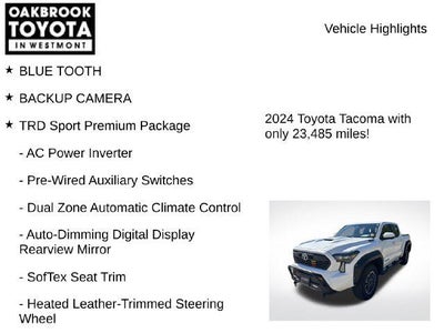 2024 Toyota Tacoma i-FORCE MAX TRD Sport