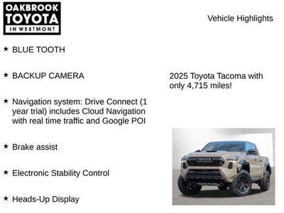 2025 Toyota TACOMA TRD PRO TRD Pro