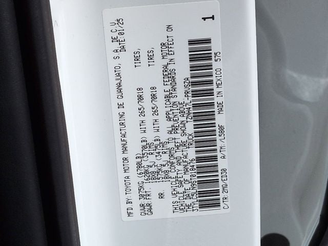 2025 Toyota TACOMA TRD PRO TRD Pro