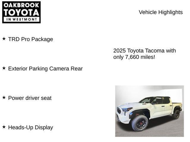 2025 Toyota TACOMA TRD PRO TRD Pro