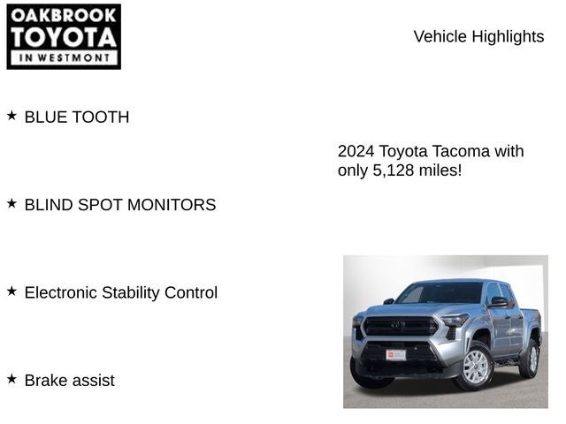 2024 Toyota TACOMA SR SR