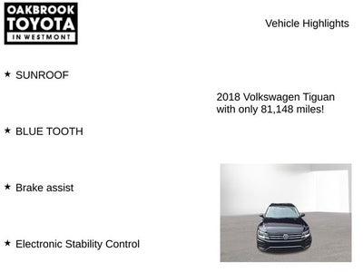 2018 Volkswagen Tiguan 2.0T S