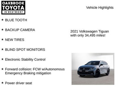 2021 Volkswagen Tiguan 2.0T SE R-Line Black