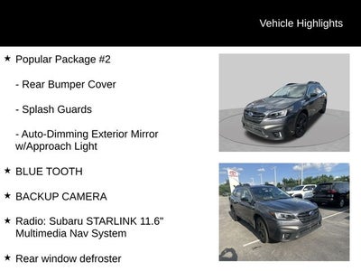 2022 Subaru Outback Onyx Edition XT