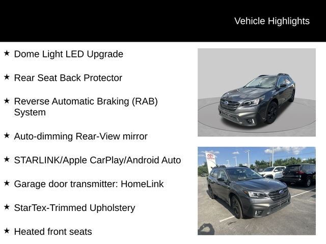 2022 Subaru Outback Onyx Edition XT