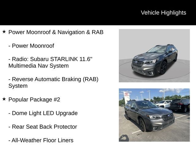 2022 Subaru Outback Onyx Edition XT
