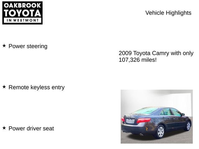 2009 Toyota Camry LE