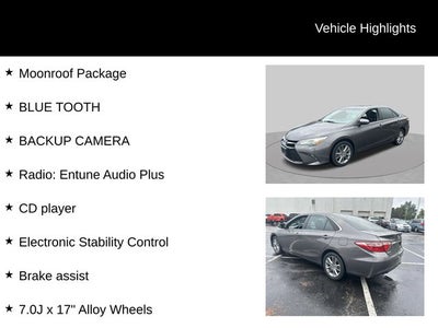 2015 Toyota CAMRY SE