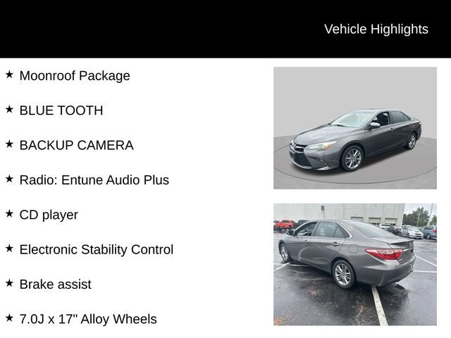 2015 Toyota CAMRY SE