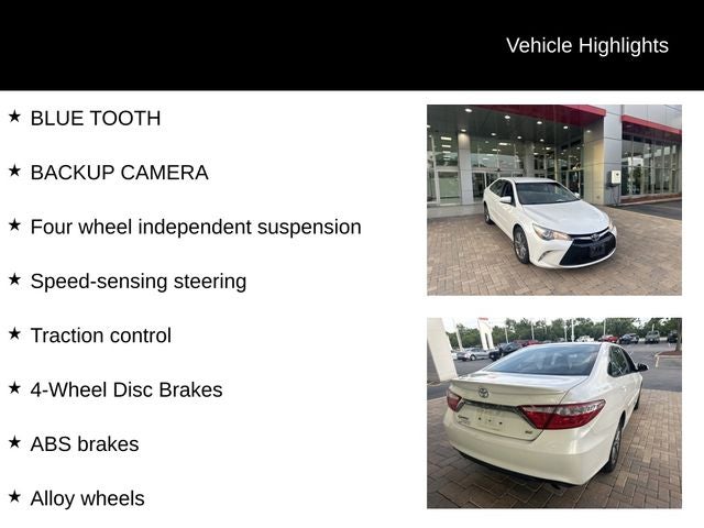 2017 Toyota Camry SE
