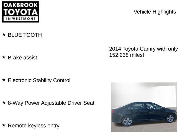 2014 Toyota CAMRY SE