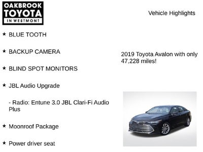 2019 Toyota Avalon XLE