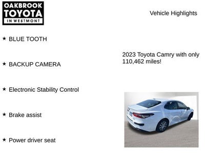 2023 Toyota CAMRY LE