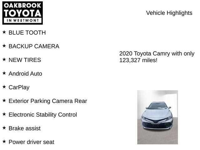 2020 Toyota CAMRY LE