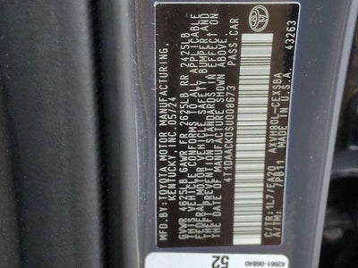 2025 Toyota CAMRY SE