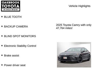 2025 Toyota CAMRY SE